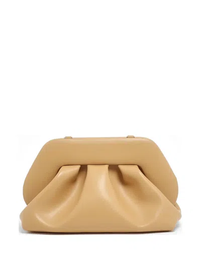 Themoirè Mini Handbag In Eco-friendly Material In Brown