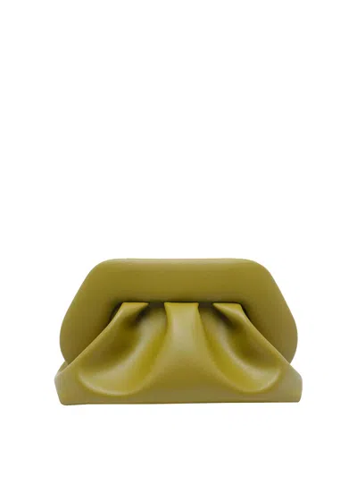 Themoirè Tia Handbag In Green
