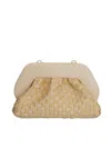 Themoirè Tia Micro Weaved Straw Bag