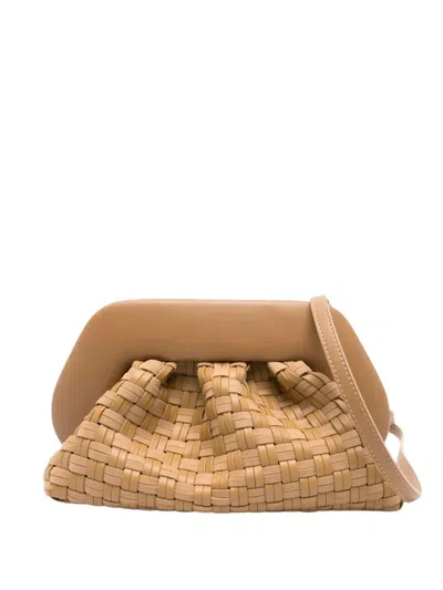 Themoirè Tia Micro Weaved Suede In Brown