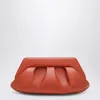 Themoirè Pleated Structured Clutch Bag