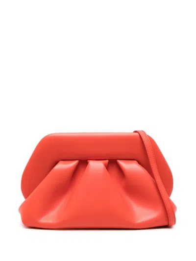 Themoirè Tia Ruched Clutch Bag