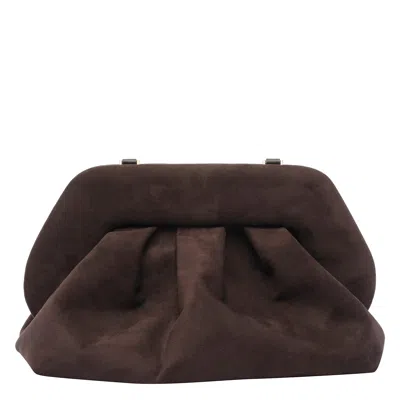 THEMOIRÈ TIA SUEDE CLUTCH