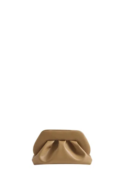 Themoirè Tia Vegan Fabric Bag In Brown