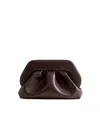 Themoirè Tia Vegan Fabric Bag In Ebony In Brown
