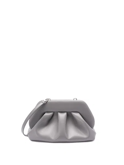 Themoire' `tia Vegan Fabric` Clutch Bag In Grey