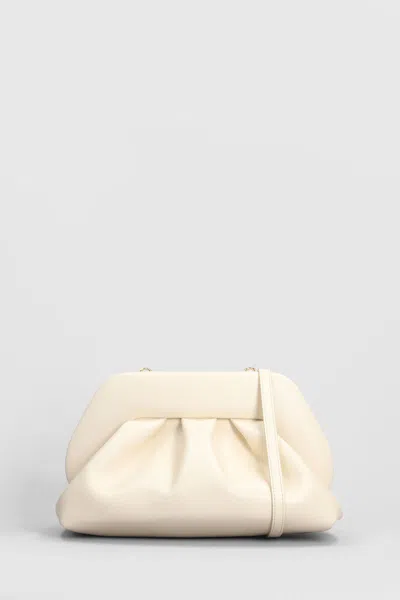 Themoirè Tia Vegan Fabric Clutch In Beige