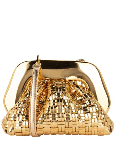 THEMOIRÈ THEMOIRÈ TIA WEAVED LAMINATED SHOULDER BAG