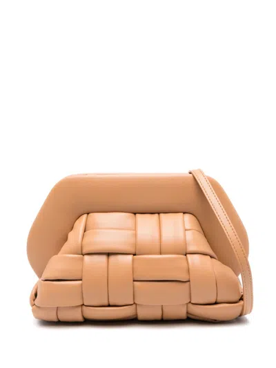 Themoirè Tia Weaved Vegan Leather Clutch