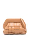 Themoirè Tia Weaved Vegan Leather Clutch