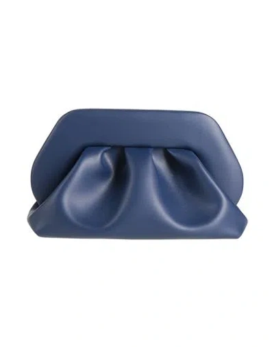 Themoirè Tia Woman Clutch Navy Size - Recycled Fibers