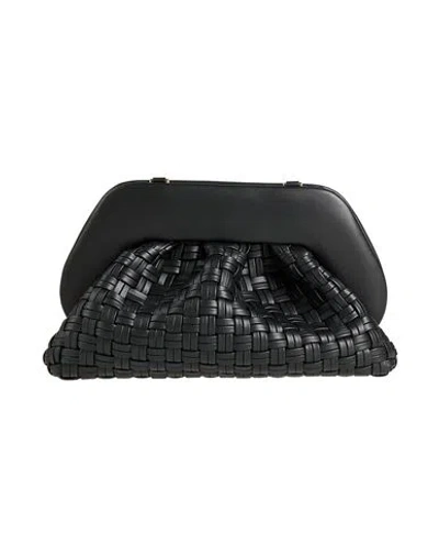 Themoirè Tia Woman Handbag Black Size - Textile Fibers