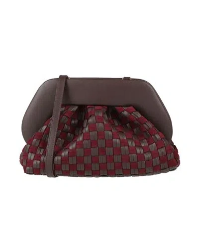 Themoirè Tia Woman Handbag Dark Brown Size - Recycled Fibers