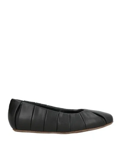 Themoirè Woman Ballet Flats Black Size 8 Synthetisches Material