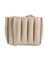 Themoirè Woman Cross-body Bag Beige Size - Polyurethane In Sand