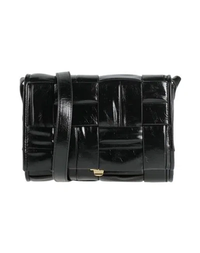 Themoirè Woman Cross-body Bag Black Size - Textile Fibers