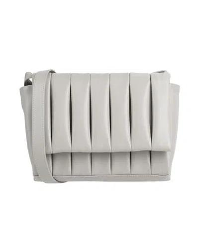 Themoirè Woman Cross-body Bag Light Grey Size - Textile Fibers