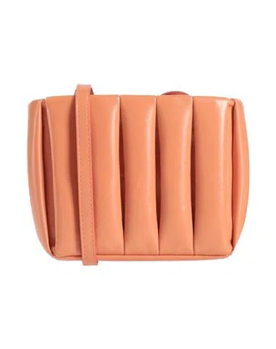 Themoirè Woman Cross-body Bag Mandarin Size - Polyurethane In Orange