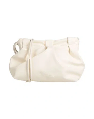 Themoirè Woman Cross-body Bag White Size - Polyurethane Resin