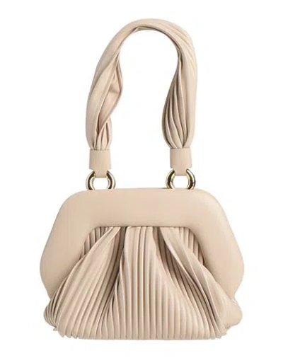 Themoirè Woman Handbag Beige Size - Textile Fibers