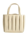Themoirè Woman Handbag Beige Size - Textile Fibers In Sand