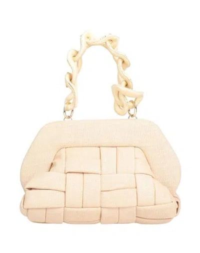 Themoirè Woman Handbag Beige Size - Textile Fibers