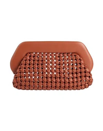 Themoirè Woman Handbag Brown Size - Textile Fibers