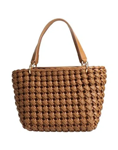 Themoirè Woman Handbag Brown Size - Textile Fibers