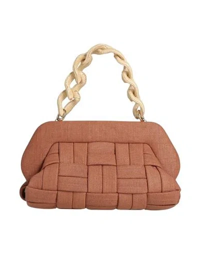 Themoirè Woman Handbag Brown Size - Textile Fibers