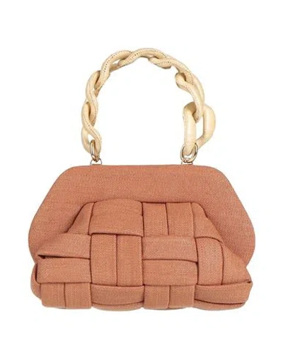 Themoirè Woman Handbag Brown Size - Textile Fibers