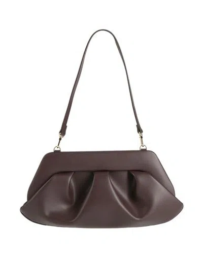 Themoirè Woman Handbag Brown Size - Textile Fibers
