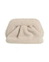 Themoirè Woman Handbag Cream Size - Recycled Fibers In White