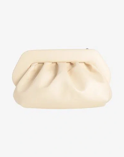 Themoirè Woman Handbag Cream Size - Textile Fibers In White