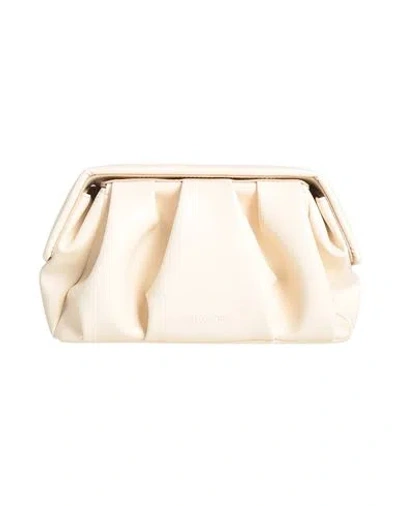 Themoirè Woman Handbag Cream Size - Textile Fibers In White