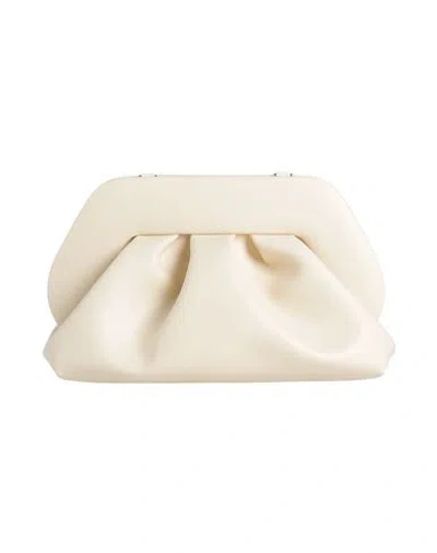 Themoirè Woman Handbag Cream Size - Textile Fibers In White