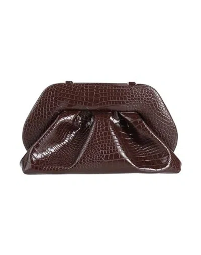 Themoirè Woman Handbag Dark Brown Size - Bio-based Polyurethane