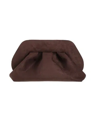 Themoirè Woman Handbag Dark Brown Size - Textile Fibers