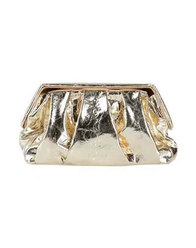 Themoirè Woman Handbag Gold Size - Pineapple Fiber