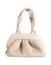 Themoirè Woman Handbag Ivory Size - Textile Fibers In White