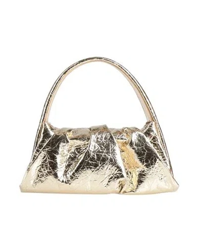 Themoirè Woman Handbag Platinum Size - Textile Fibers In Gray