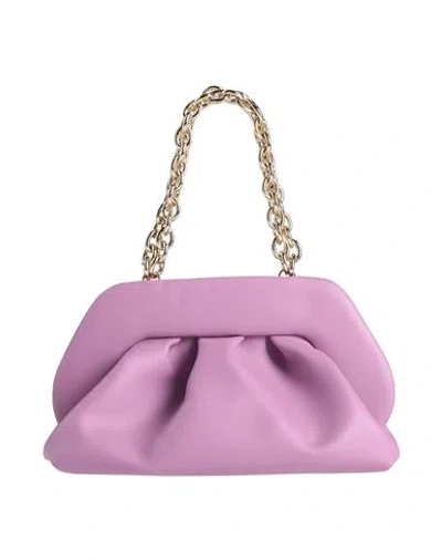 Themoirè Woman Handbag Purple Size - Textile Fibers