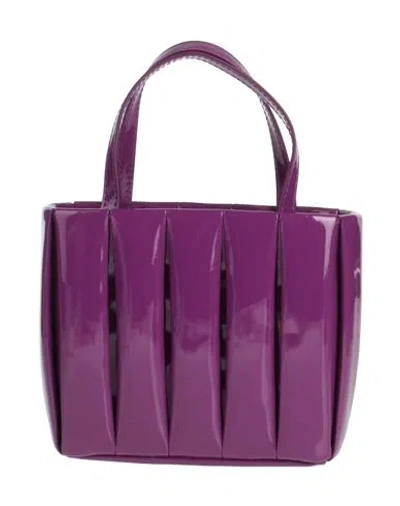 Themoirè Woman Handbag Purple Size - Textile Fibers