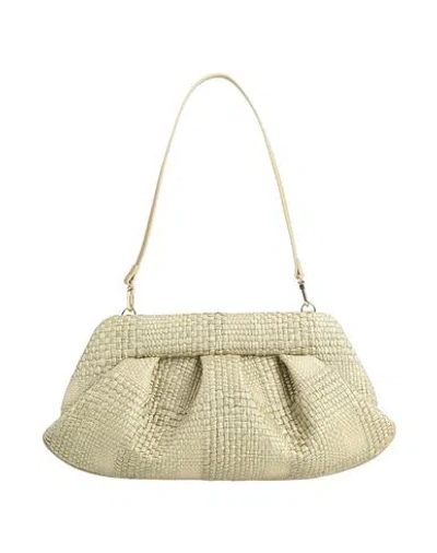 Themoirè Woman Handbag Sage Green Size - Natural Raffia