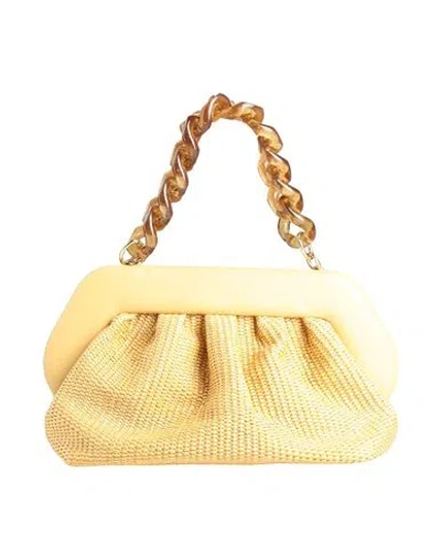 Themoirè Woman Handbag Sand Size - Textile Fibers