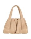 Themoirè Woman Handbag Sand Size - Textile Fibers In Neutral