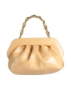 Themoirè Woman Handbag Sand Size - Textile Fibers In Beige