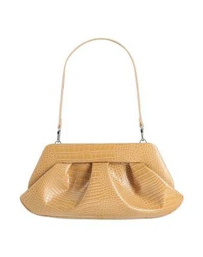 Themoirè Woman Handbag Sand Size - Bio-based Polyurethane In Brown