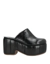 Themoirè Woman Mules & Clogs Black Size 8 Synthetisches Material