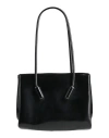 Themoirè Woman Shoulder Bag Black Size - Textile Fibers In Black