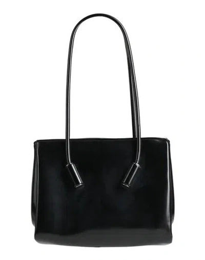 Themoirè Woman Shoulder Bag Black Size - Textile Fibers
